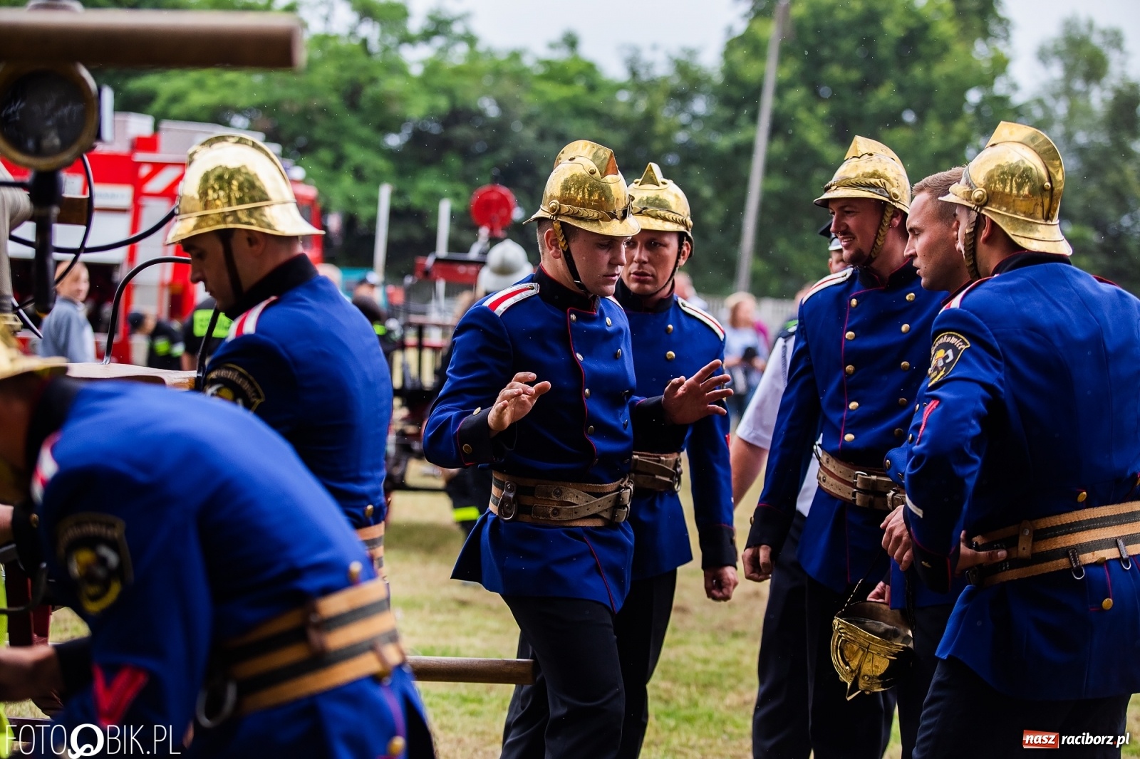 Zdjęcie w galerii na portalu naszraciborz.pl: Bieńkowickie zawody sikawek konnych. Tworków z głównym trofeum [FOTO i WIDEO] wiadomości z regionu