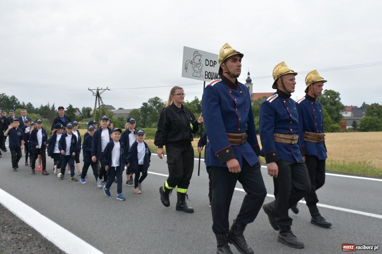 Zdjęcie w galerii na portalu naszraciborz.pl: Bieńkowickie zawody sikawek konnych. Tworków z głównym trofeum [FOTO i WIDEO] wiadomości z regionu