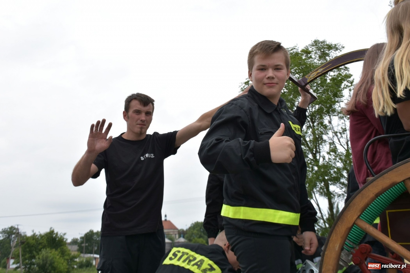 Zdjęcie w galerii na portalu naszraciborz.pl: Bieńkowickie zawody sikawek konnych. Tworków z głównym trofeum [FOTO i WIDEO] wiadomości z regionu