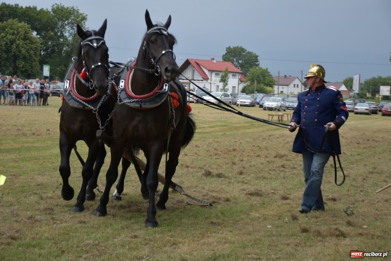 Zdjęcie w galerii na portalu naszraciborz.pl: Bieńkowickie zawody sikawek konnych. Tworków z głównym trofeum [FOTO i WIDEO] wiadomości z regionu