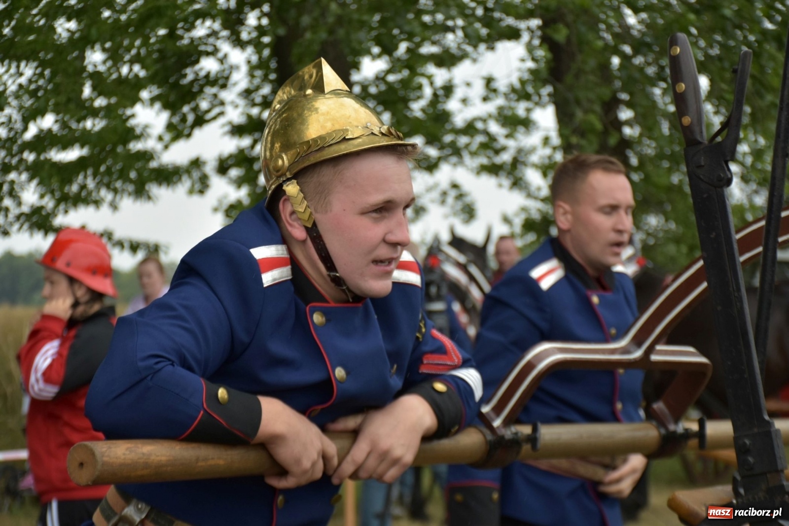 Zdjęcie w galerii na portalu naszraciborz.pl: Bieńkowickie zawody sikawek konnych. Tworków z głównym trofeum [FOTO i WIDEO] wiadomości z regionu