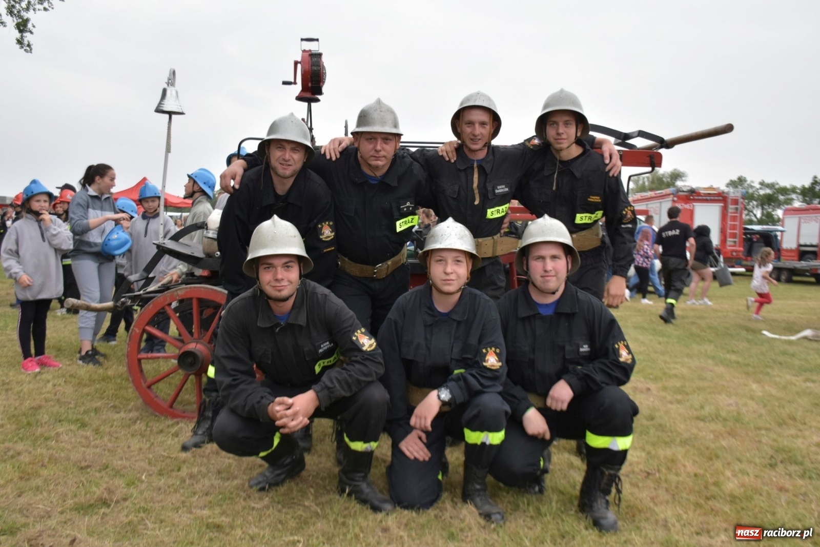Zdjęcie w galerii na portalu naszraciborz.pl: Bieńkowickie zawody sikawek konnych. Tworków z głównym trofeum [FOTO i WIDEO] wiadomości z regionu