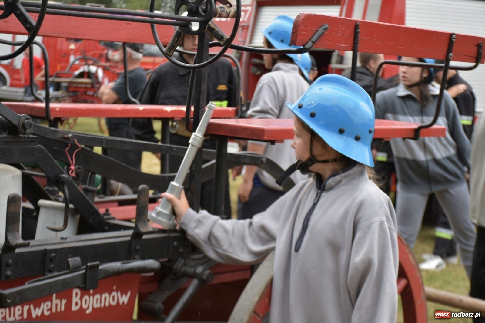 Zdjęcie w galerii na portalu naszraciborz.pl: Bieńkowickie zawody sikawek konnych. Tworków z głównym trofeum [FOTO i WIDEO] wiadomości z regionu