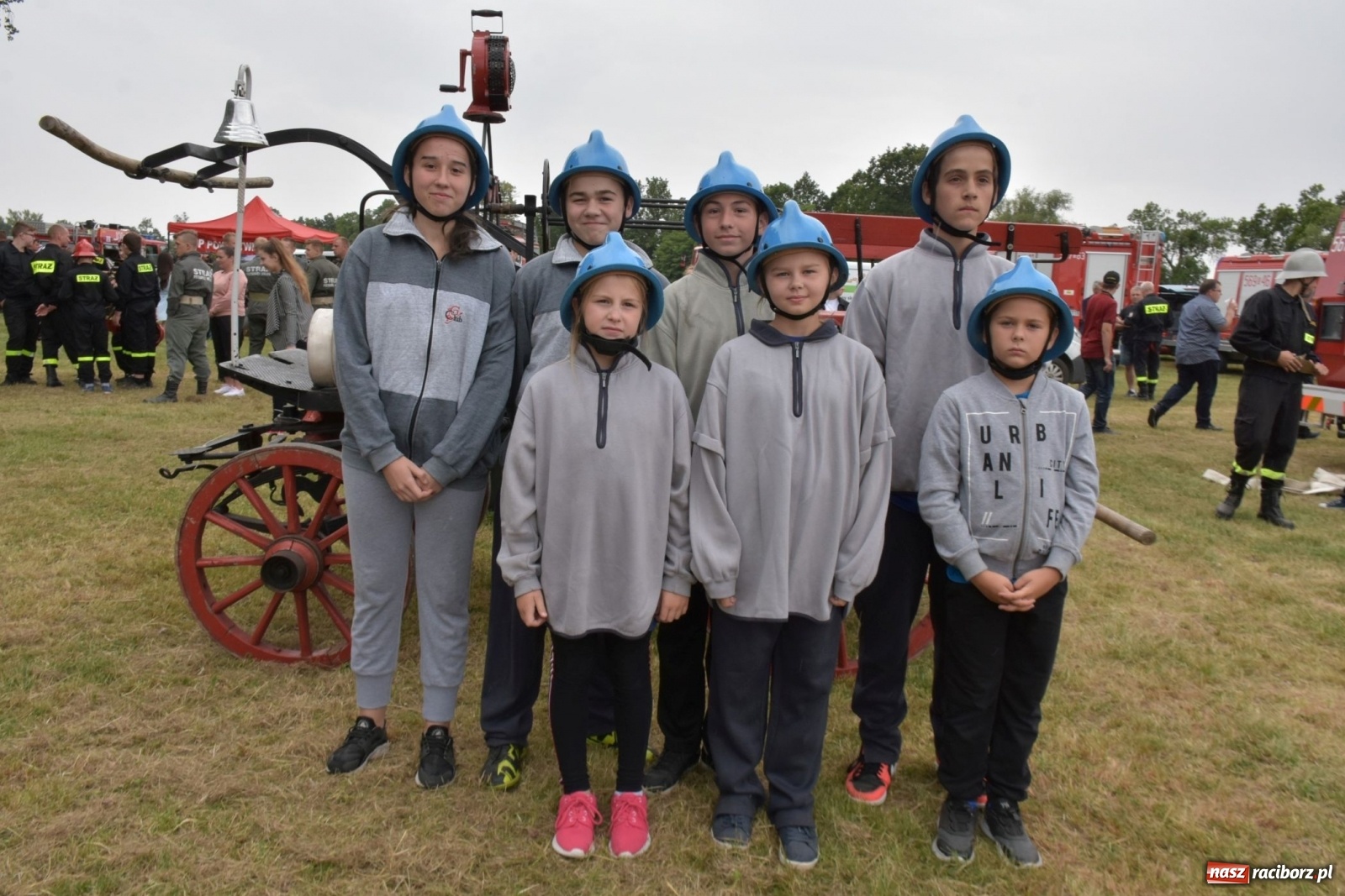 Zdjęcie w galerii na portalu naszraciborz.pl: Bieńkowickie zawody sikawek konnych. Tworków z głównym trofeum [FOTO i WIDEO] wiadomości z regionu