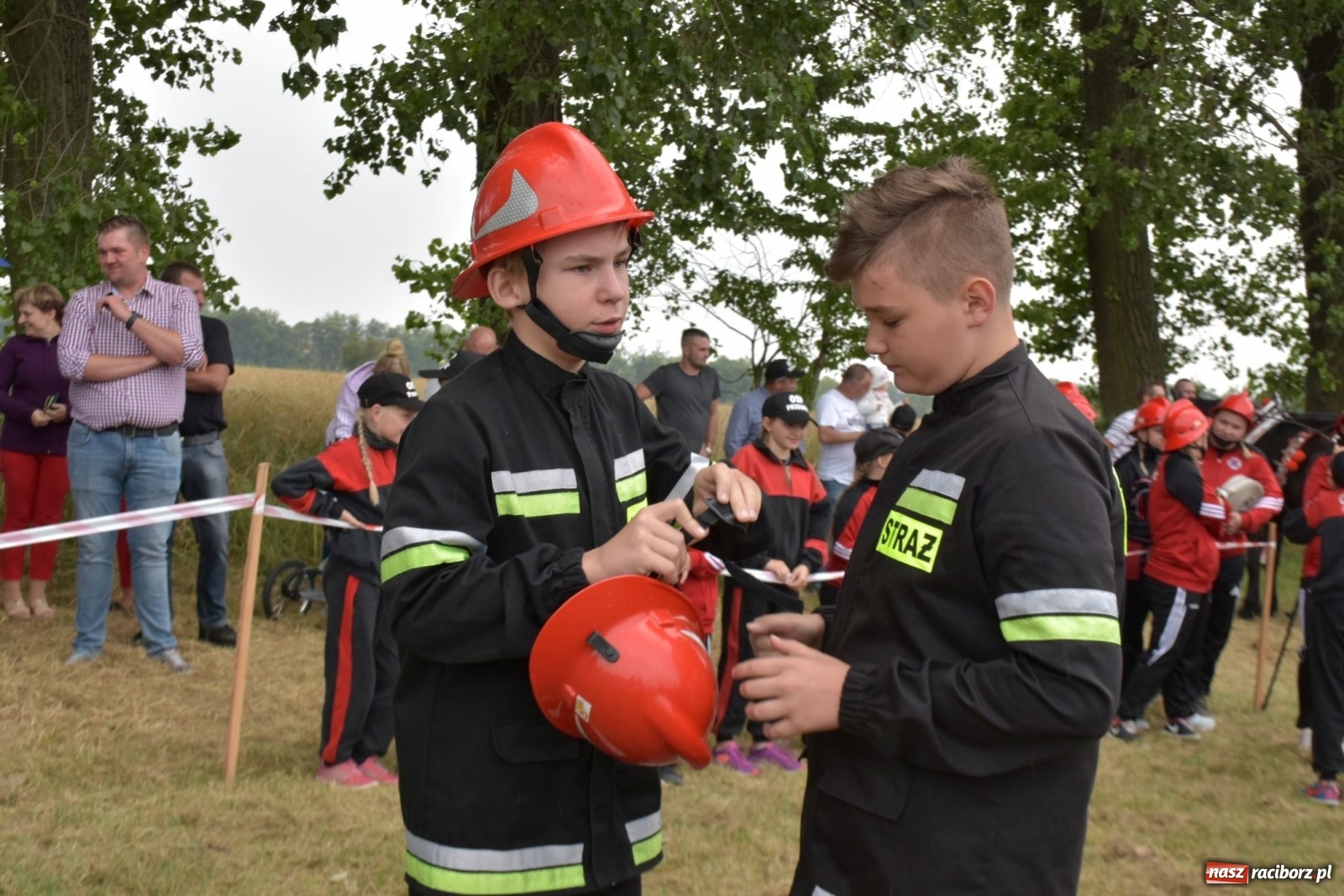 Zdjęcie w galerii na portalu naszraciborz.pl: Bieńkowickie zawody sikawek konnych. Tworków z głównym trofeum [FOTO i WIDEO] wiadomości z regionu