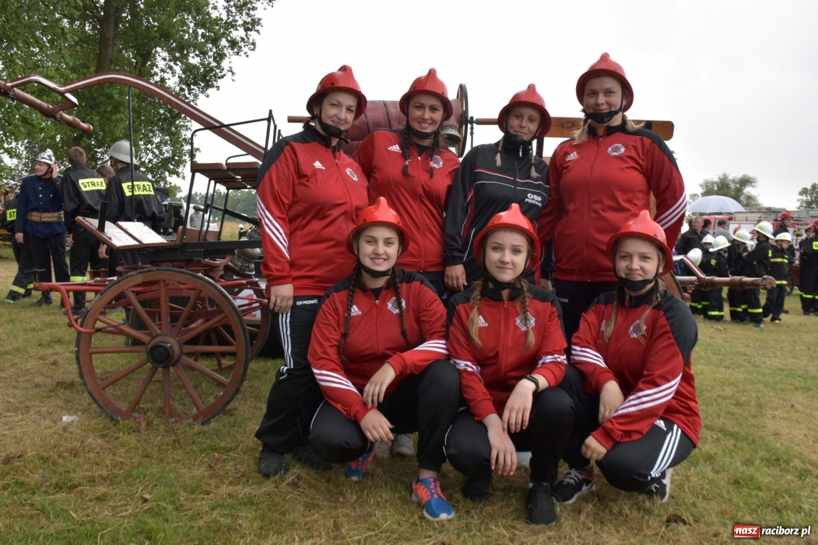 Zdjęcie w galerii na portalu naszraciborz.pl: Bieńkowickie zawody sikawek konnych. Tworków z głównym trofeum [FOTO i WIDEO] wiadomości z regionu