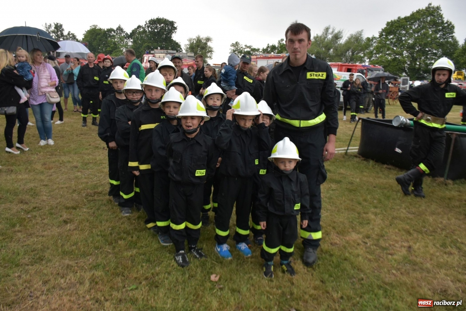 Zdjęcie w galerii na portalu naszraciborz.pl: Bieńkowickie zawody sikawek konnych. Tworków z głównym trofeum [FOTO i WIDEO] wiadomości z regionu