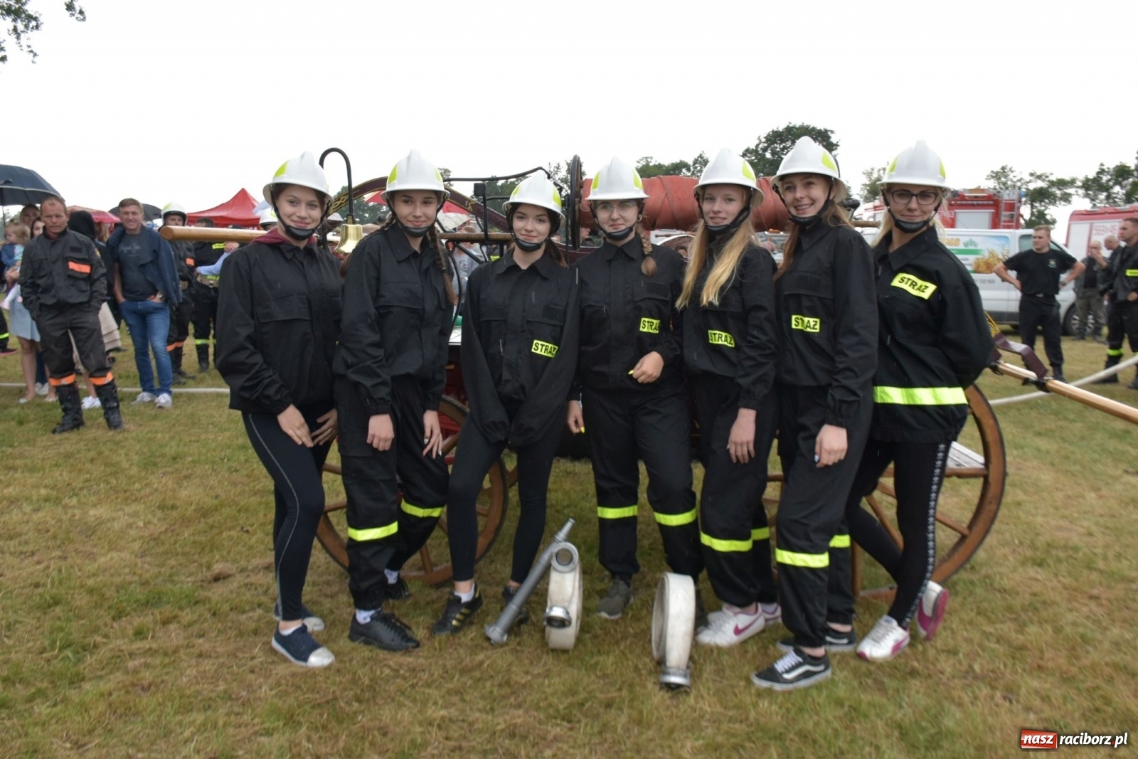 Zdjęcie w galerii na portalu naszraciborz.pl: Bieńkowickie zawody sikawek konnych. Tworków z głównym trofeum [FOTO i WIDEO] wiadomości z regionu