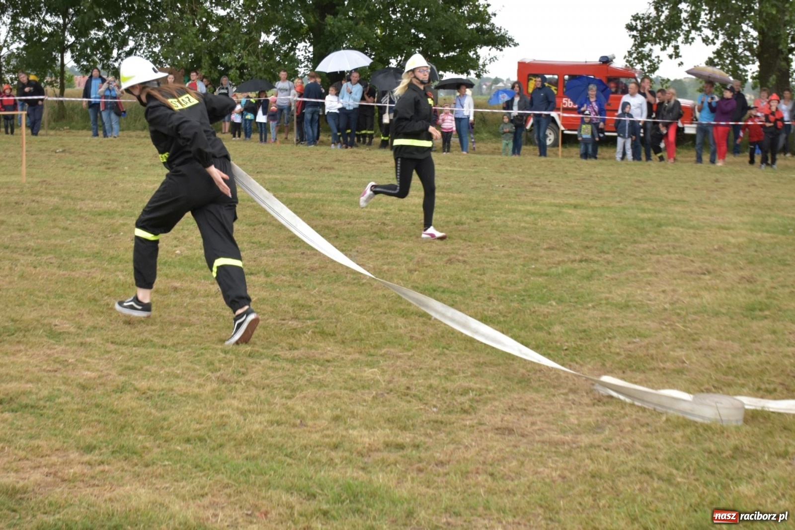 Zdjęcie w galerii na portalu naszraciborz.pl: Bieńkowickie zawody sikawek konnych. Tworków z głównym trofeum [FOTO i WIDEO] wiadomości z regionu