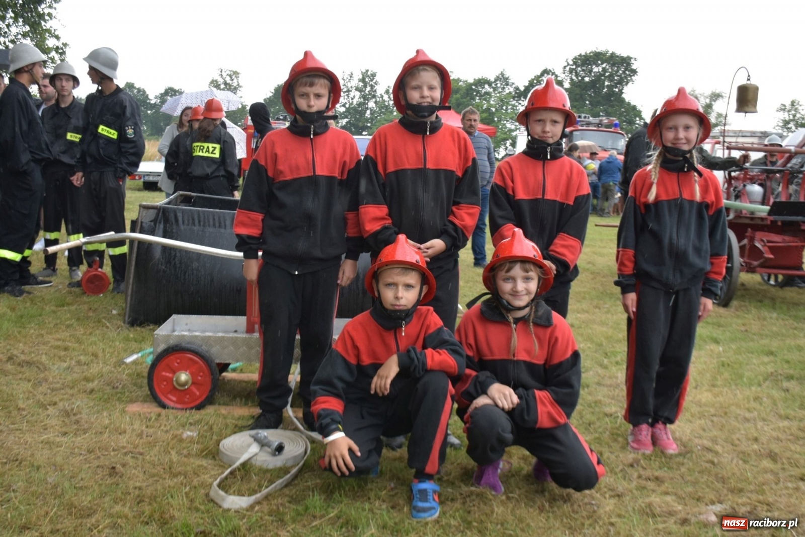 Zdjęcie w galerii na portalu naszraciborz.pl: Bieńkowickie zawody sikawek konnych. Tworków z głównym trofeum [FOTO i WIDEO] wiadomości z regionu