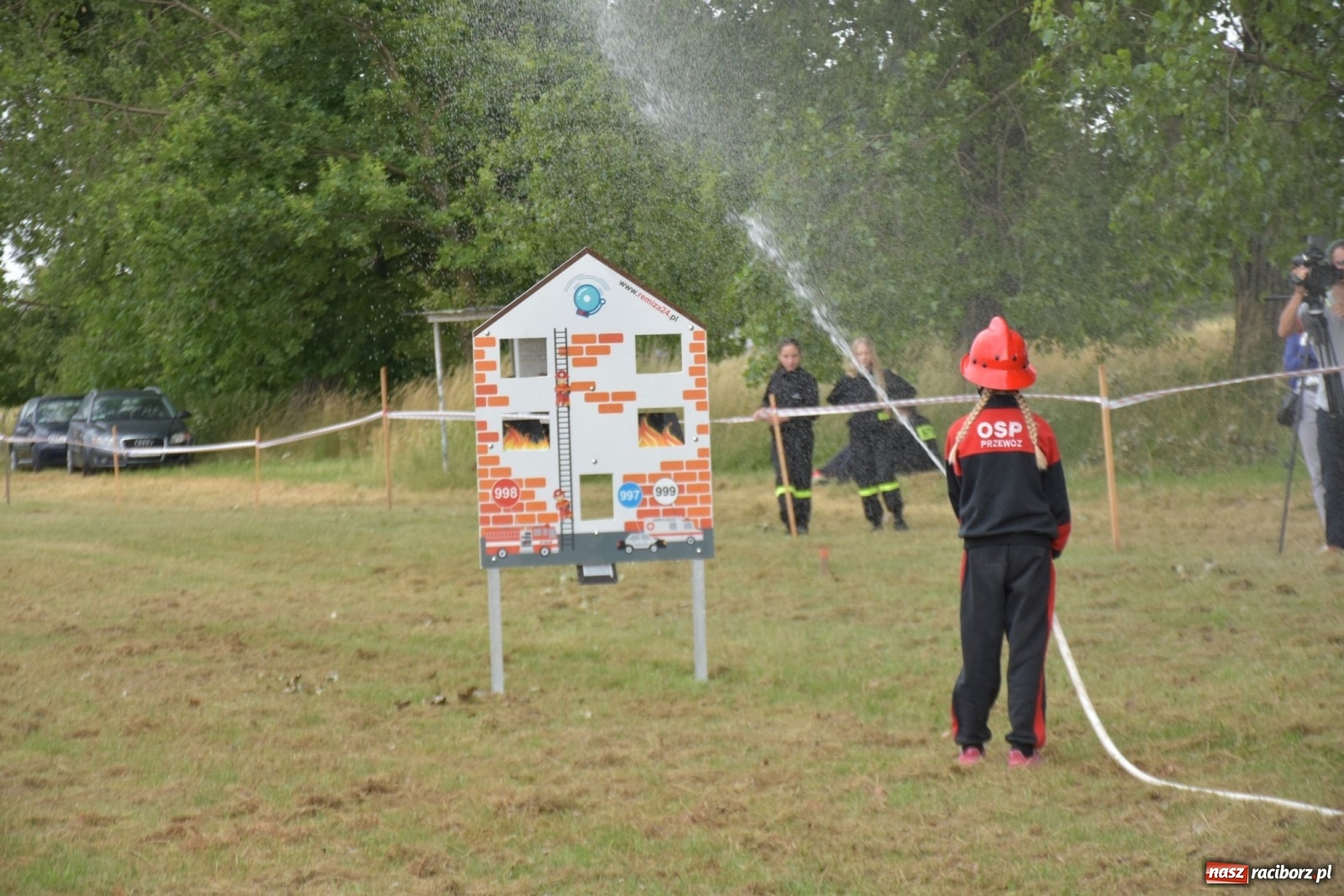 Zdjęcie w galerii na portalu naszraciborz.pl: Bieńkowickie zawody sikawek konnych. Tworków z głównym trofeum [FOTO i WIDEO] wiadomości z regionu