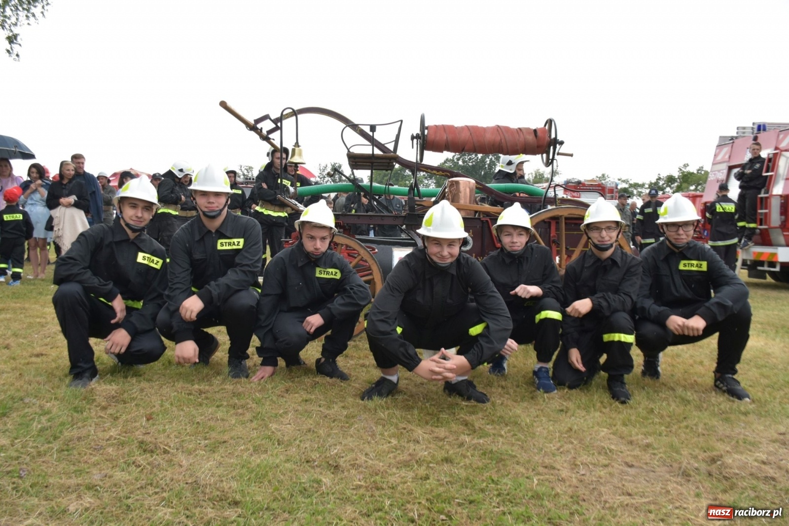 Zdjęcie w galerii na portalu naszraciborz.pl: Bieńkowickie zawody sikawek konnych. Tworków z głównym trofeum [FOTO i WIDEO] wiadomości z regionu