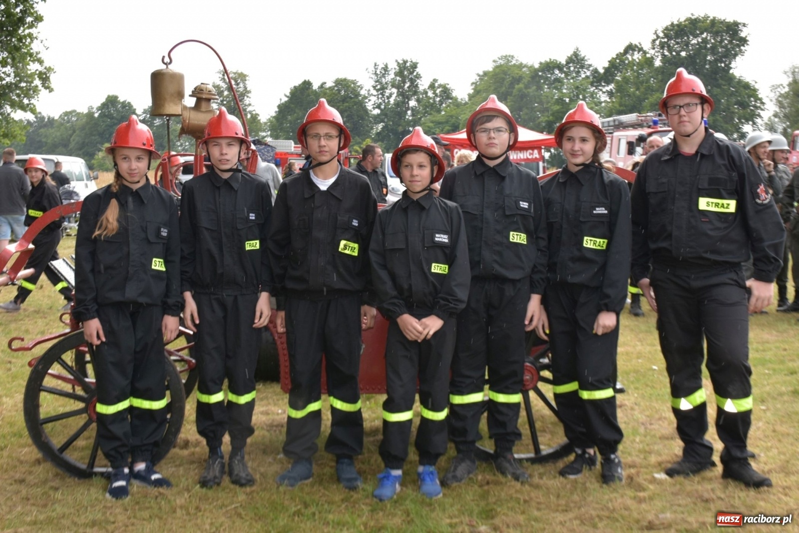 Zdjęcie w galerii na portalu naszraciborz.pl: Bieńkowickie zawody sikawek konnych. Tworków z głównym trofeum [FOTO i WIDEO] wiadomości z regionu