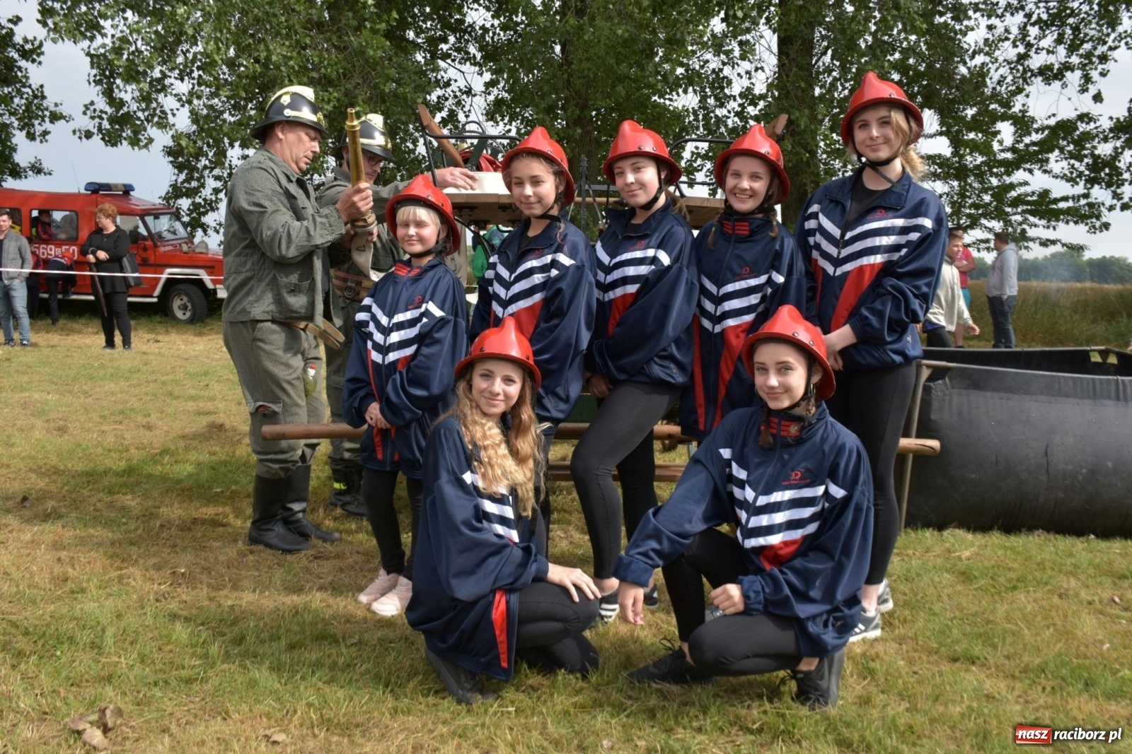 Zdjęcie w galerii na portalu naszraciborz.pl: Bieńkowickie zawody sikawek konnych. Tworków z głównym trofeum [FOTO i WIDEO] wiadomości z regionu