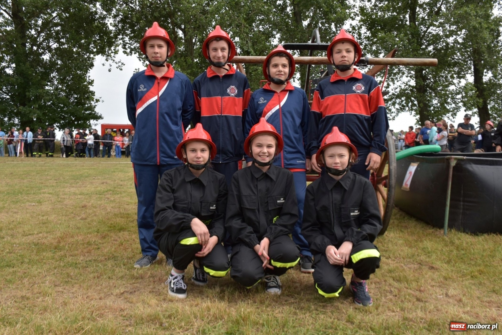 Zdjęcie w galerii na portalu naszraciborz.pl: Bieńkowickie zawody sikawek konnych. Tworków z głównym trofeum [FOTO i WIDEO] wiadomości z regionu