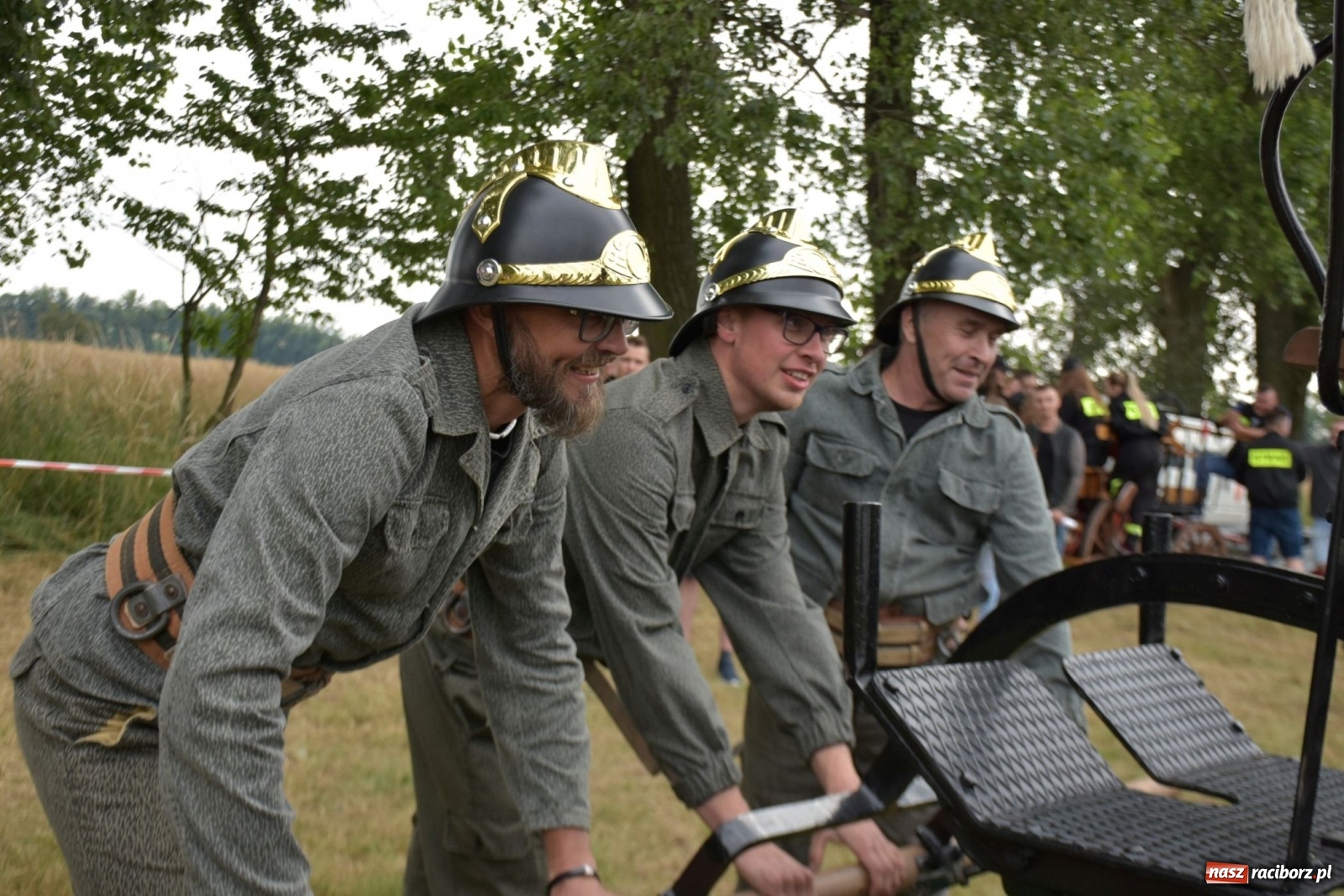 Zdjęcie w galerii na portalu naszraciborz.pl: Bieńkowickie zawody sikawek konnych. Tworków z głównym trofeum [FOTO i WIDEO] wiadomości z regionu