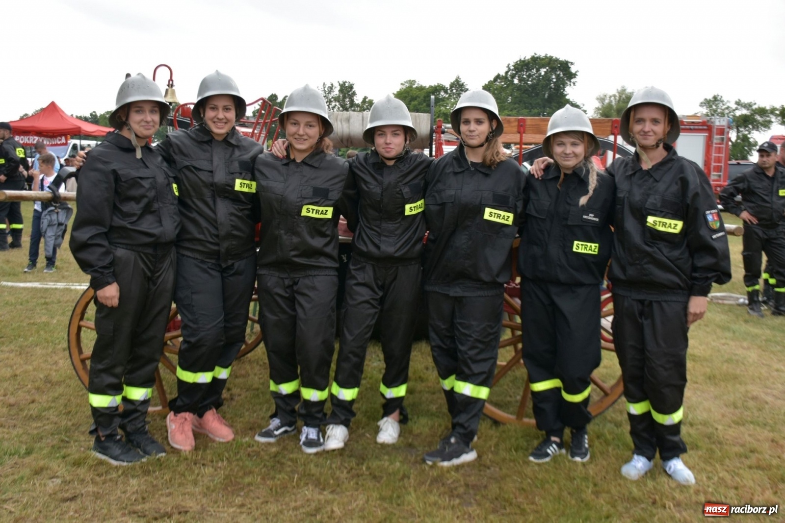 Zdjęcie w galerii na portalu naszraciborz.pl: Bieńkowickie zawody sikawek konnych. Tworków z głównym trofeum [FOTO i WIDEO] wiadomości z regionu