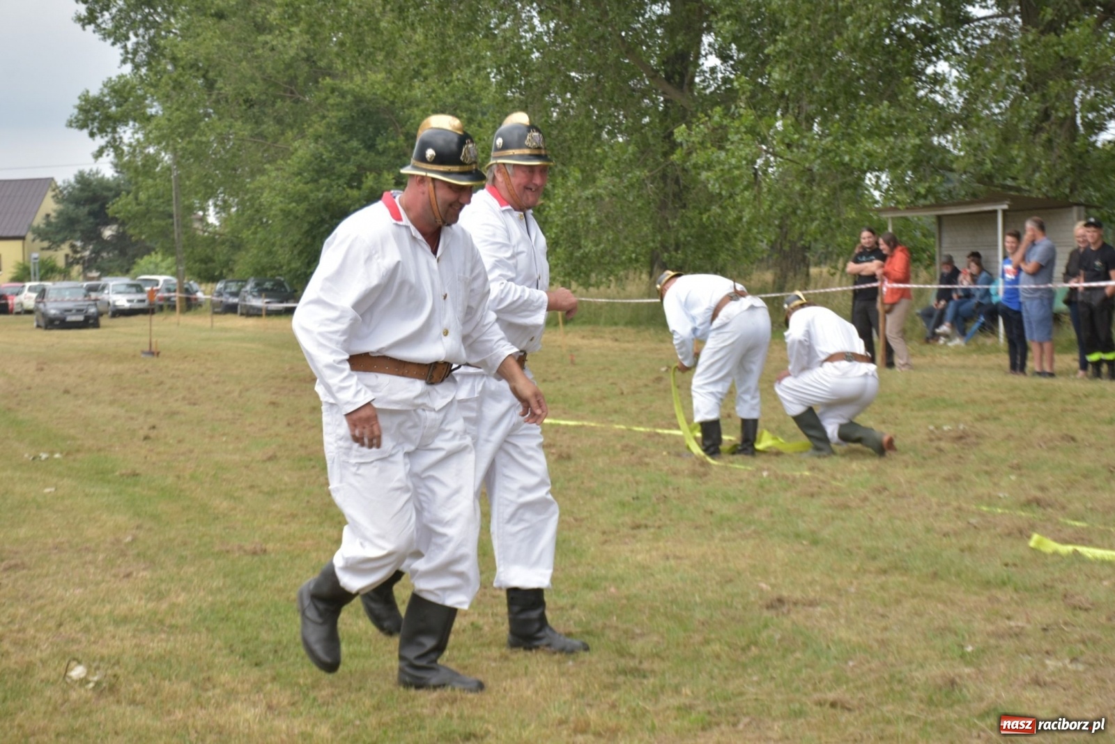 Zdjęcie w galerii na portalu naszraciborz.pl: Bieńkowickie zawody sikawek konnych. Tworków z głównym trofeum [FOTO i WIDEO] wiadomości z regionu