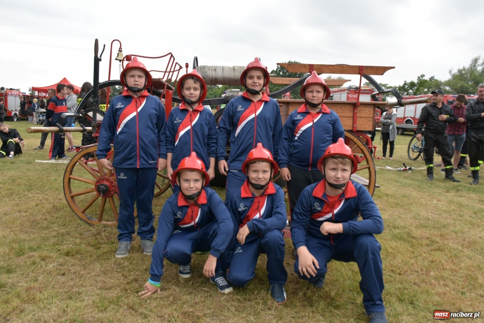 Zdjęcie w galerii na portalu naszraciborz.pl: Bieńkowickie zawody sikawek konnych. Tworków z głównym trofeum [FOTO i WIDEO] wiadomości z regionu