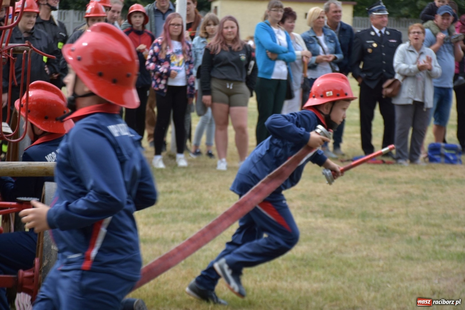 Zdjęcie w galerii na portalu naszraciborz.pl: Bieńkowickie zawody sikawek konnych. Tworków z głównym trofeum [FOTO i WIDEO] wiadomości z regionu