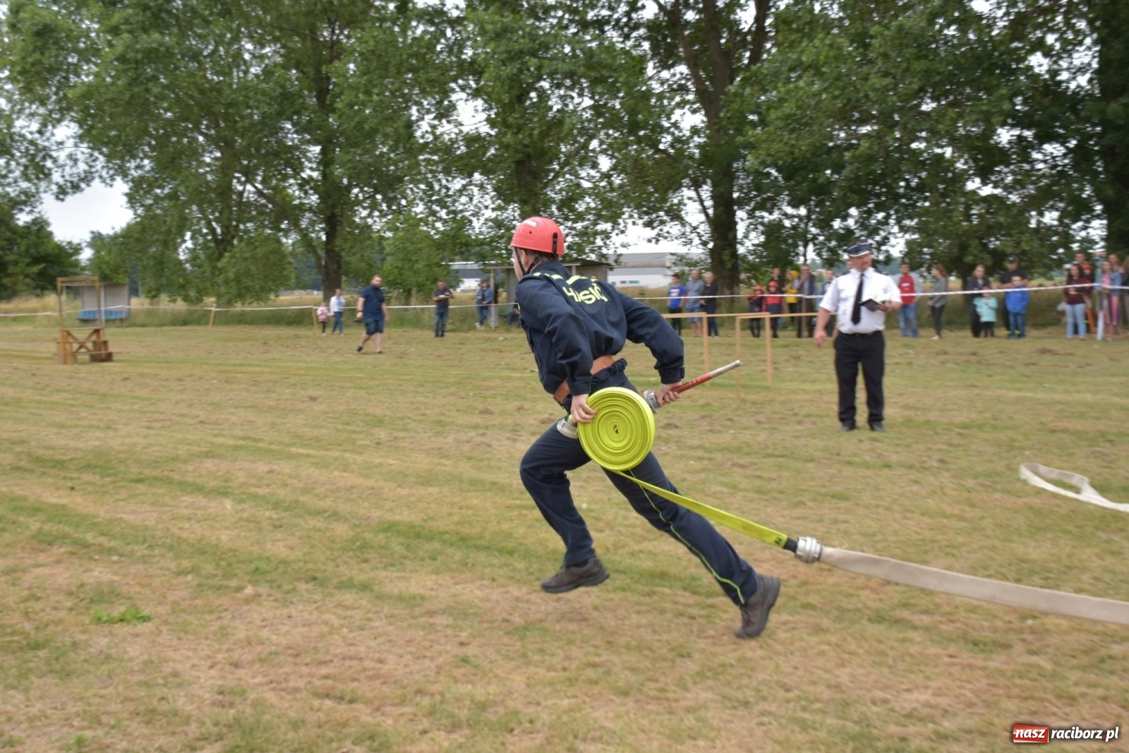 Zdjęcie w galerii na portalu naszraciborz.pl: Bieńkowickie zawody sikawek konnych. Tworków z głównym trofeum [FOTO i WIDEO] wiadomości z regionu