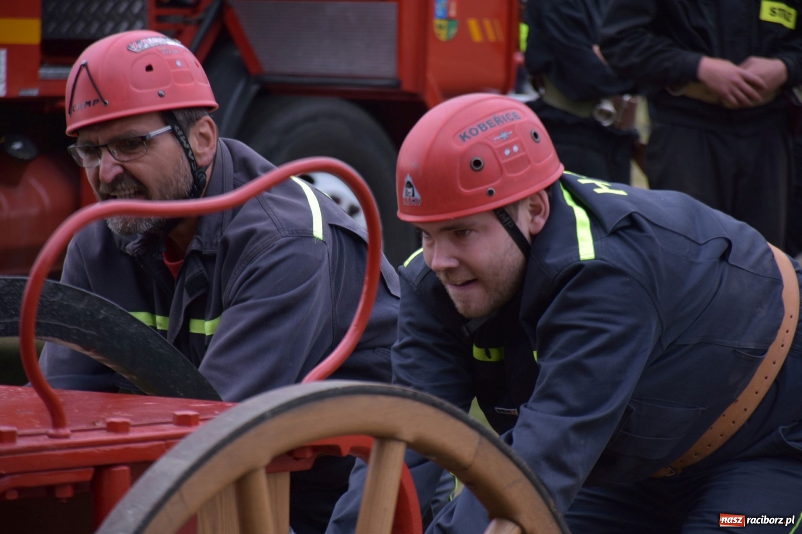 Zdjęcie w galerii na portalu naszraciborz.pl: Bieńkowickie zawody sikawek konnych. Tworków z głównym trofeum [FOTO i WIDEO] wiadomości z regionu