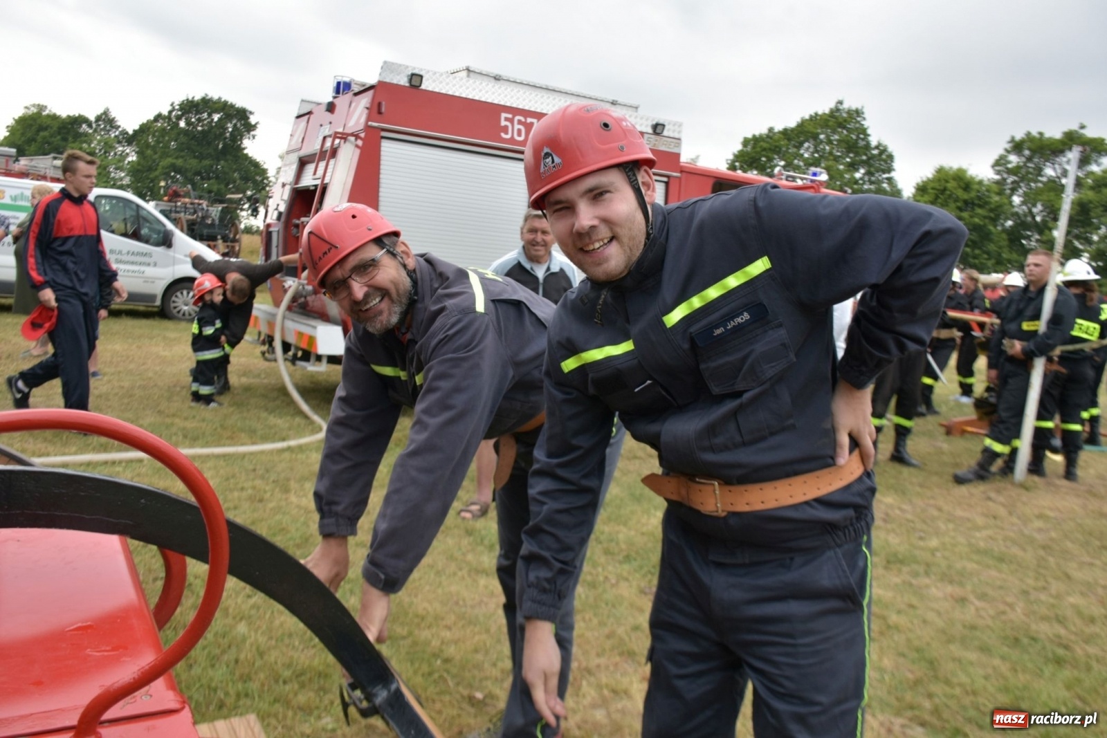 Zdjęcie w galerii na portalu naszraciborz.pl: Bieńkowickie zawody sikawek konnych. Tworków z głównym trofeum [FOTO i WIDEO] wiadomości z regionu