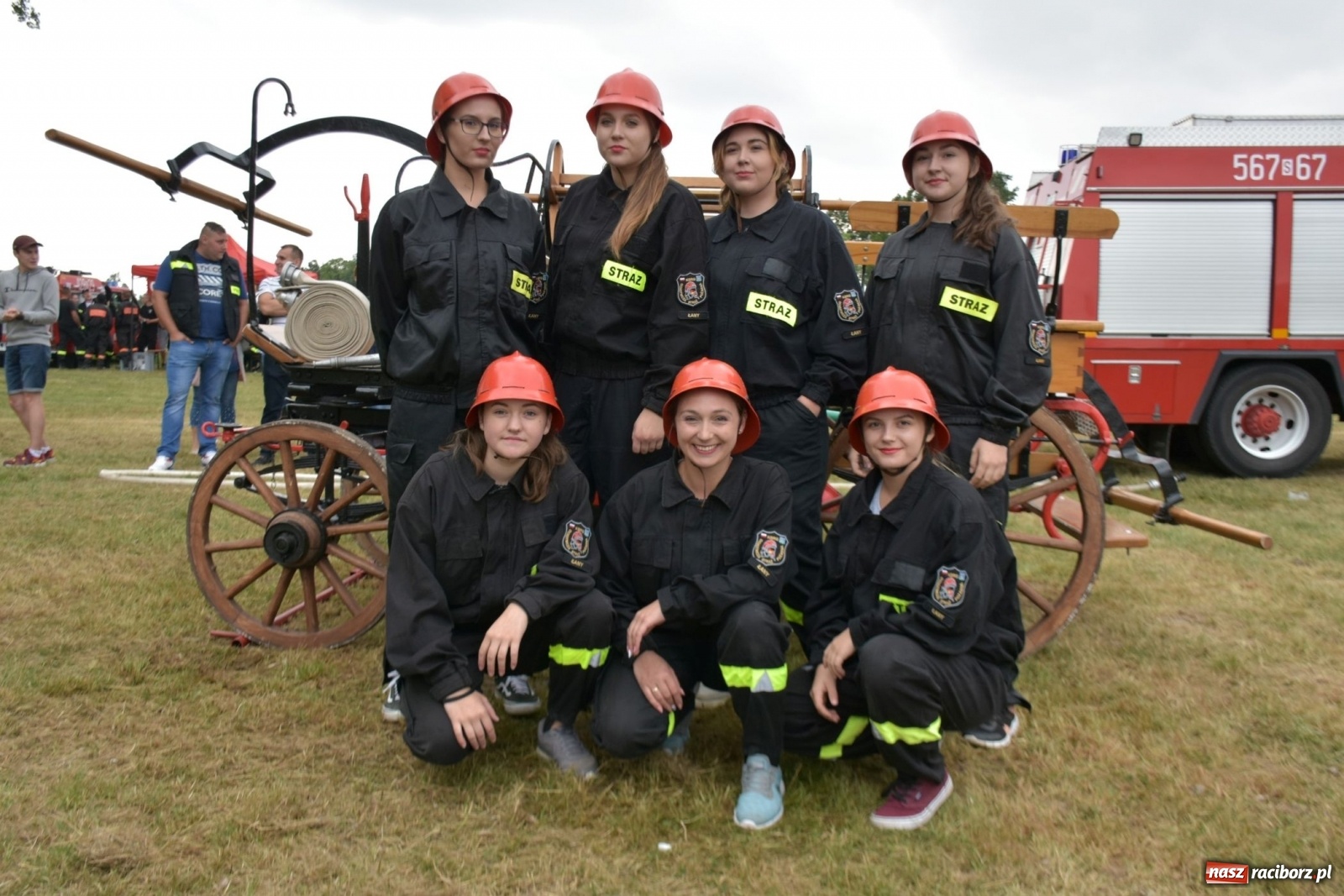 Zdjęcie w galerii na portalu naszraciborz.pl: Bieńkowickie zawody sikawek konnych. Tworków z głównym trofeum [FOTO i WIDEO] wiadomości z regionu