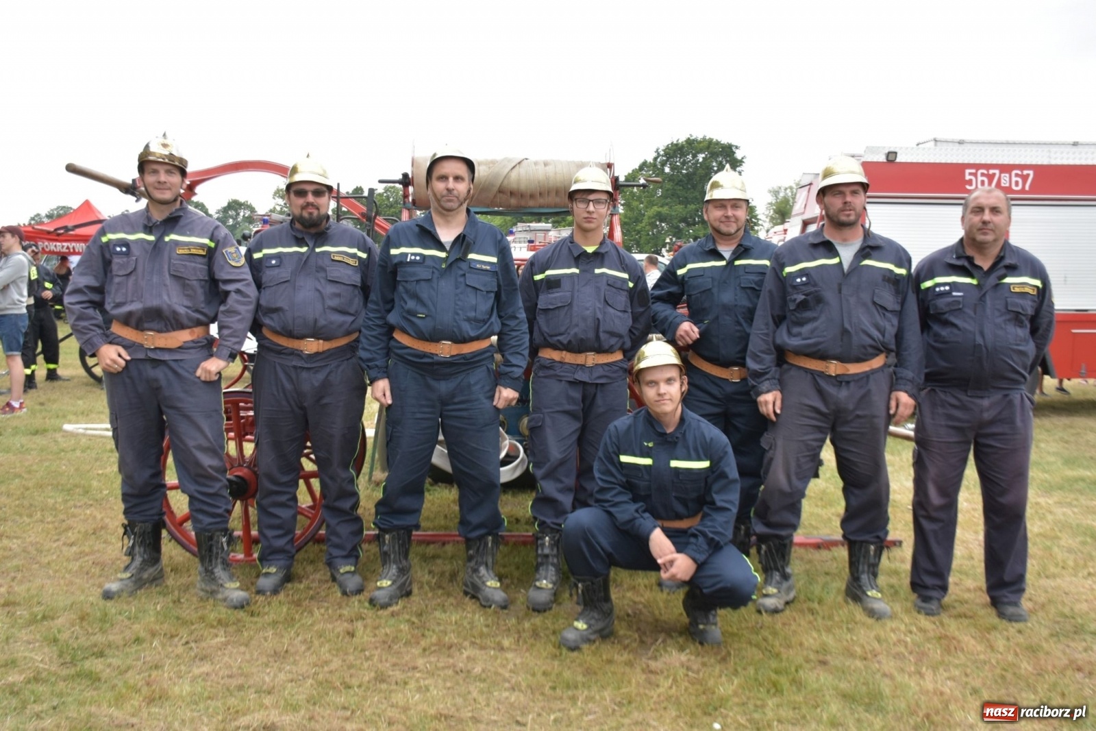 Zdjęcie w galerii na portalu naszraciborz.pl: Bieńkowickie zawody sikawek konnych. Tworków z głównym trofeum [FOTO i WIDEO] wiadomości z regionu