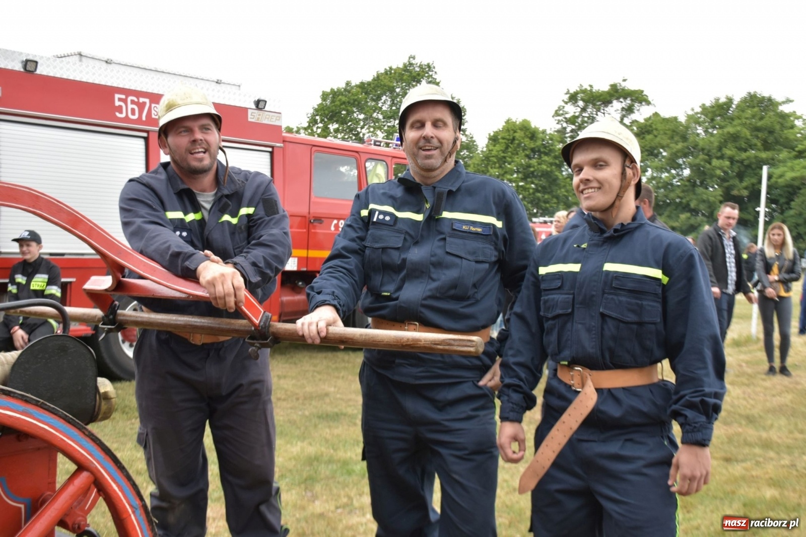 Zdjęcie w galerii na portalu naszraciborz.pl: Bieńkowickie zawody sikawek konnych. Tworków z głównym trofeum [FOTO i WIDEO] wiadomości z regionu