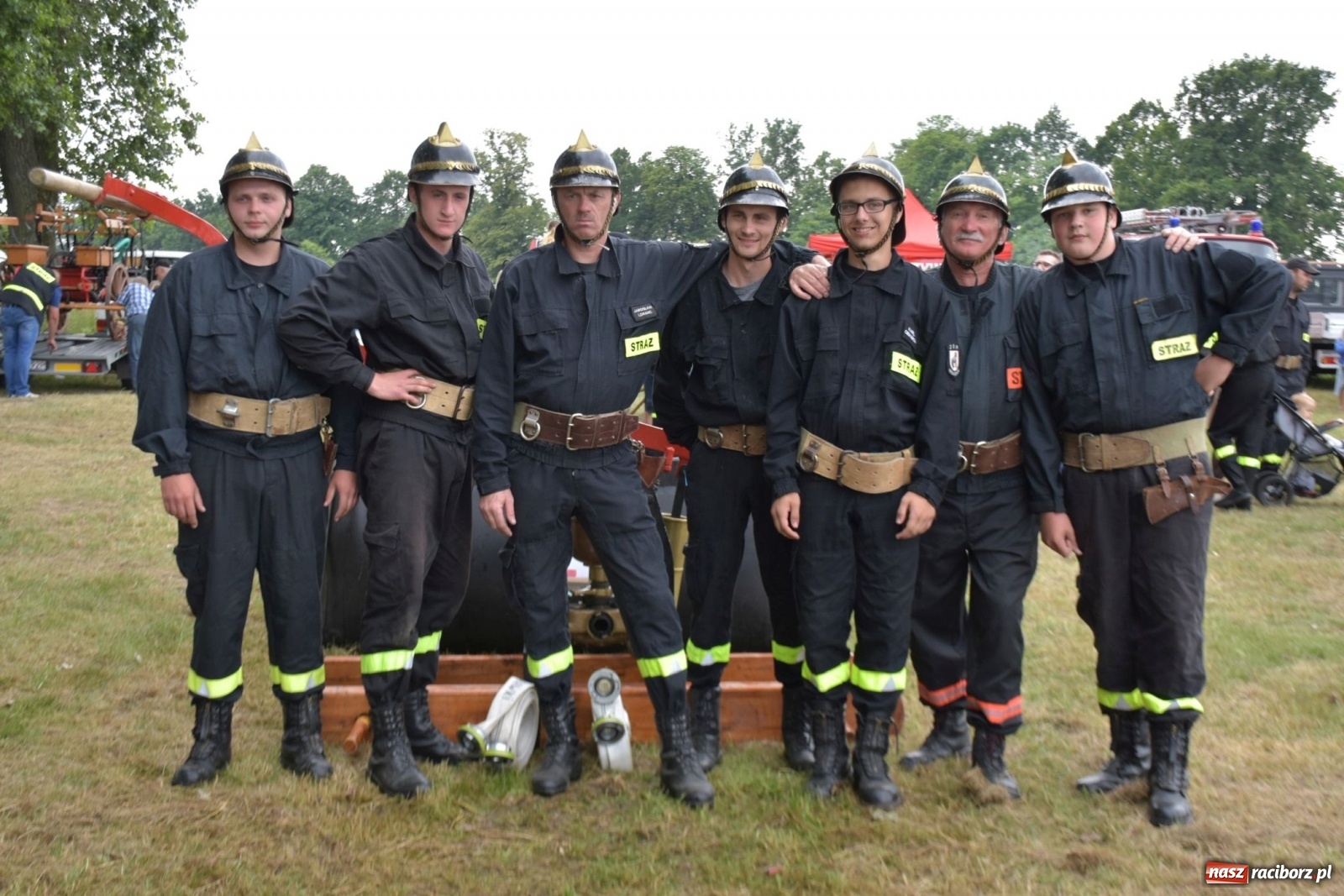 Zdjęcie w galerii na portalu naszraciborz.pl: Bieńkowickie zawody sikawek konnych. Tworków z głównym trofeum [FOTO i WIDEO] wiadomości z regionu