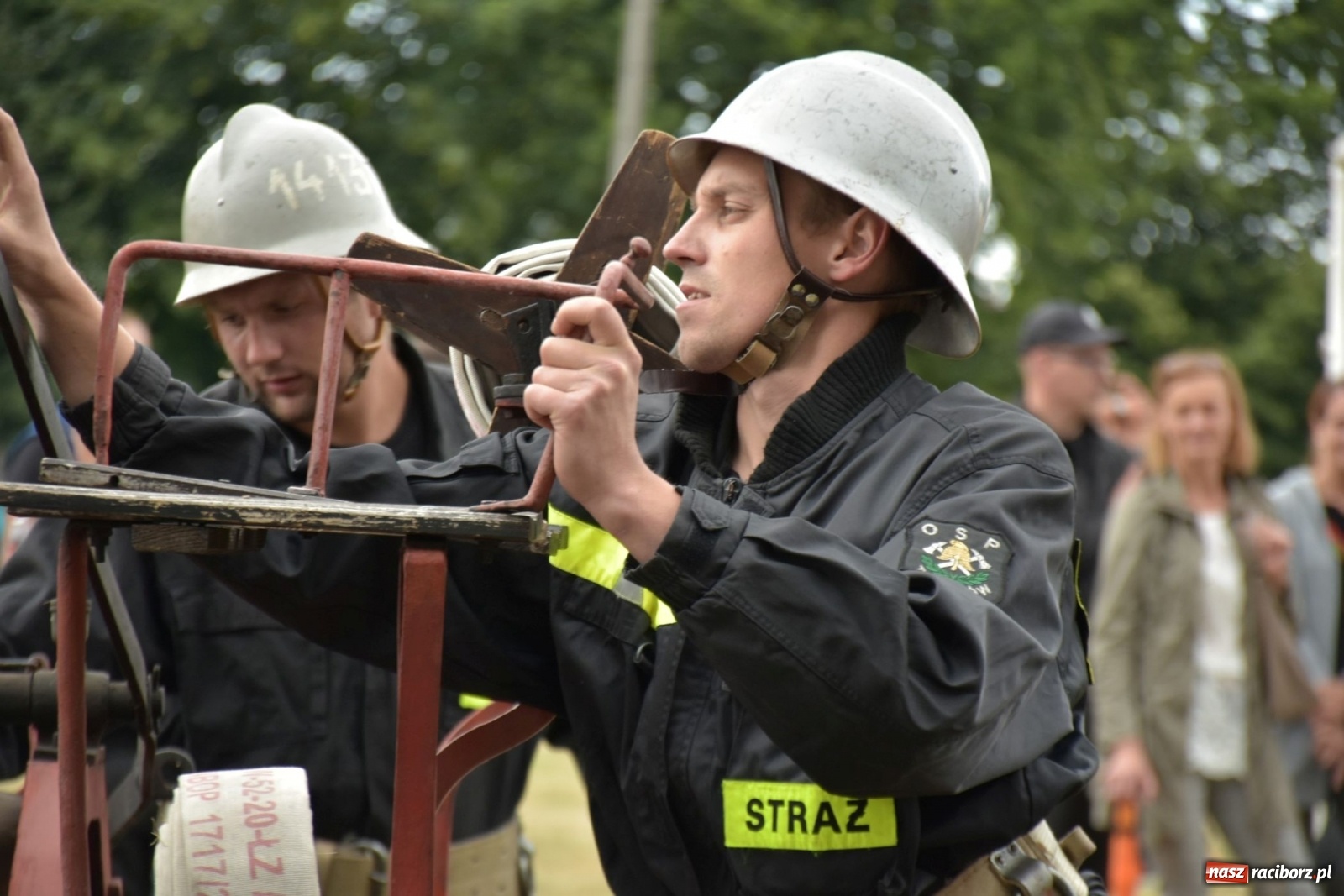 Zdjęcie w galerii na portalu naszraciborz.pl: Bieńkowickie zawody sikawek konnych. Tworków z głównym trofeum [FOTO i WIDEO] wiadomości z regionu