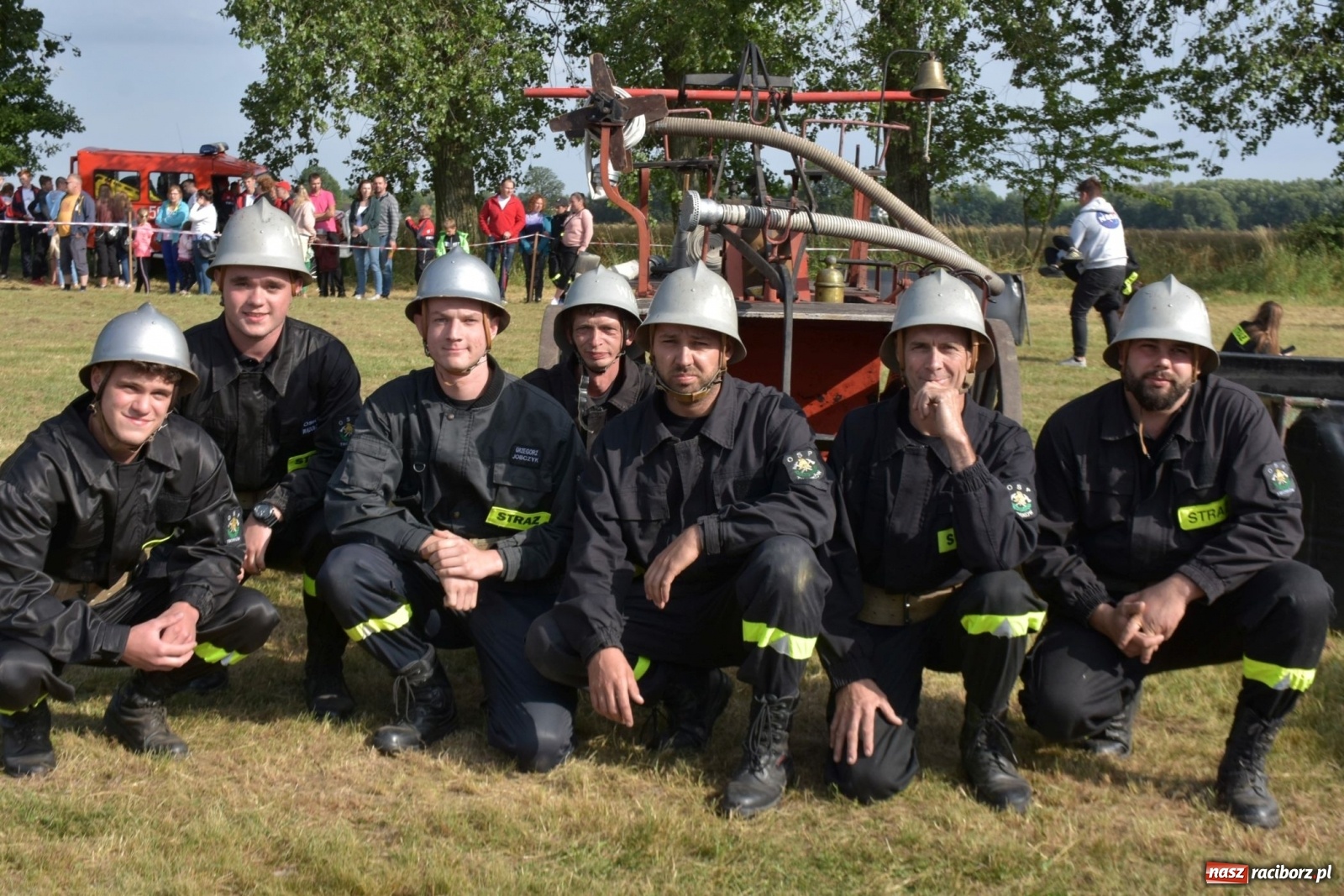Zdjęcie w galerii na portalu naszraciborz.pl: Bieńkowickie zawody sikawek konnych. Tworków z głównym trofeum [FOTO i WIDEO] wiadomości z regionu