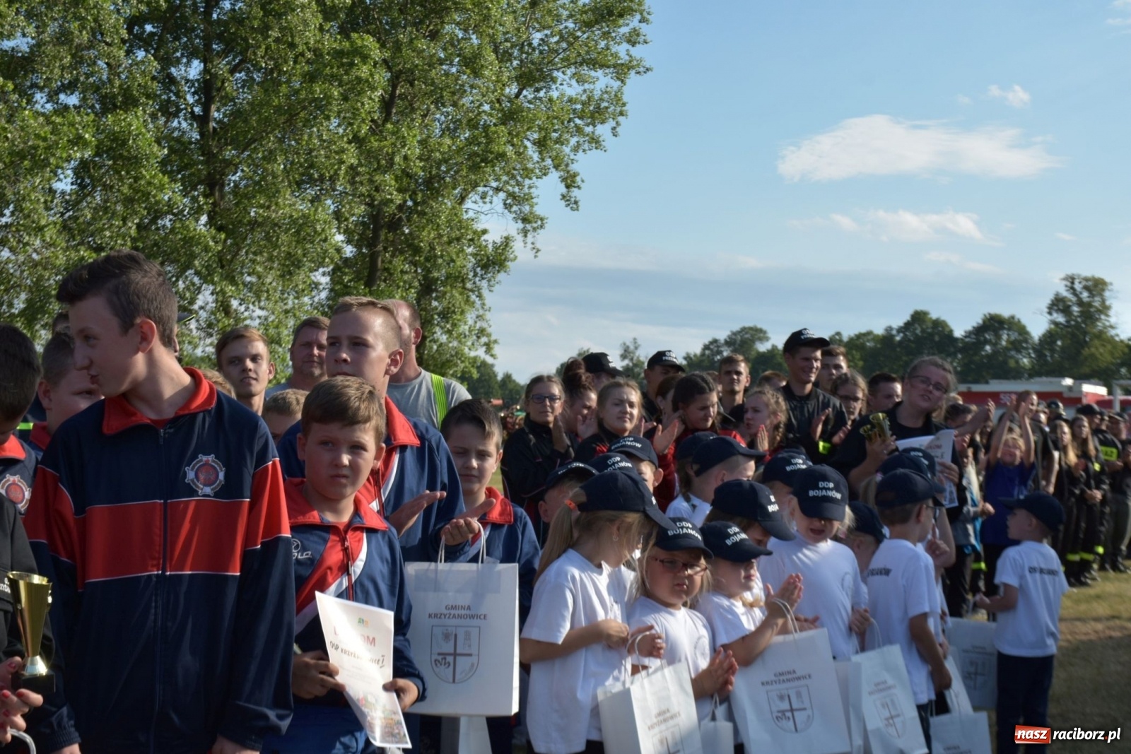 Zdjęcie w galerii na portalu naszraciborz.pl: Bieńkowickie zawody sikawek konnych. Tworków z głównym trofeum [FOTO i WIDEO] wiadomości z regionu