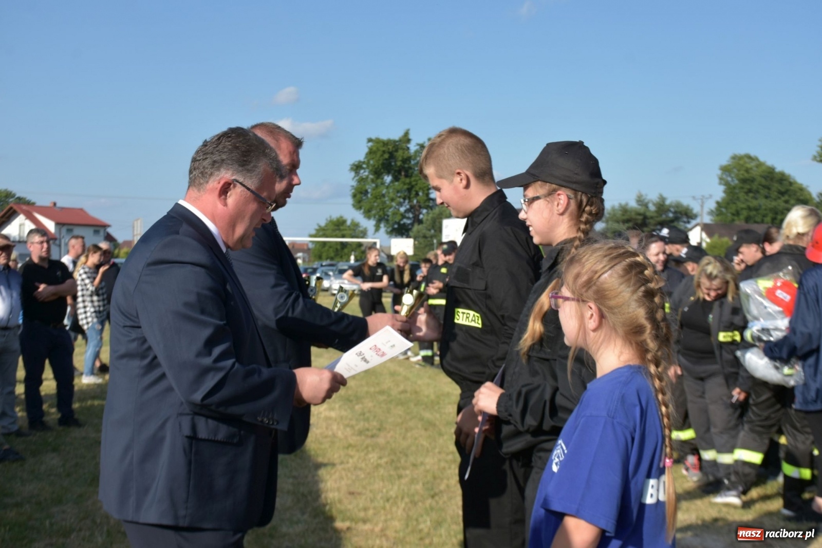 Zdjęcie w galerii na portalu naszraciborz.pl: Bieńkowickie zawody sikawek konnych. Tworków z głównym trofeum [FOTO i WIDEO] wiadomości z regionu