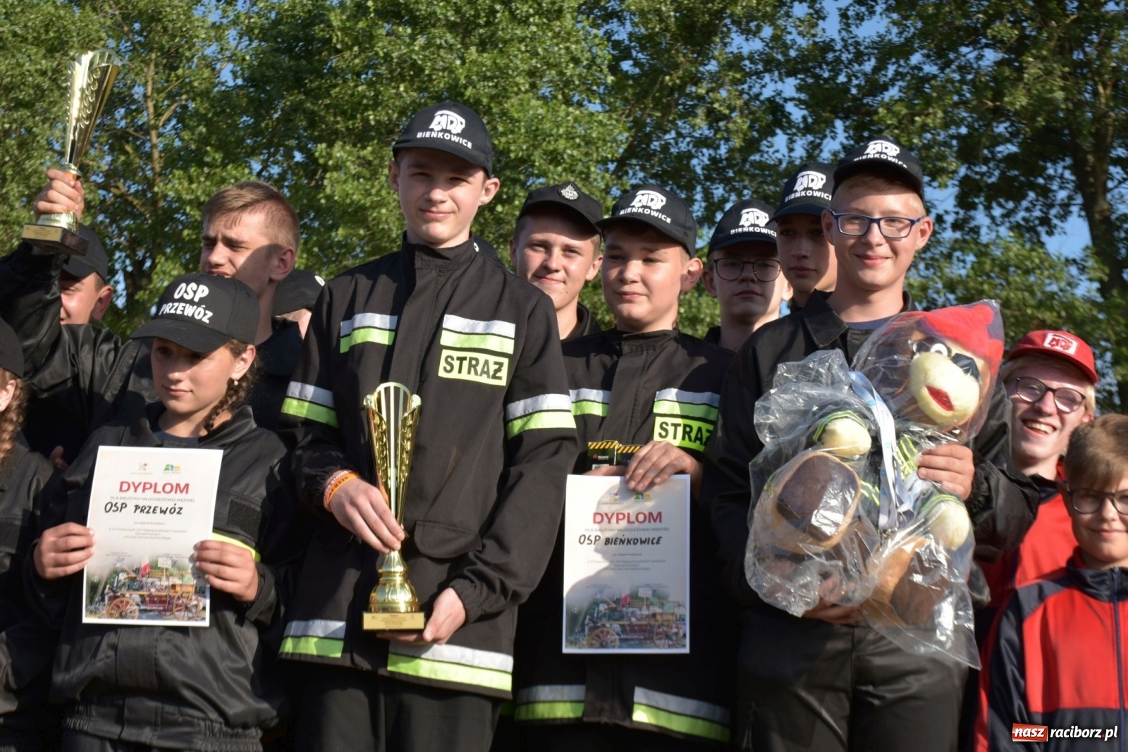 Zdjęcie w galerii na portalu naszraciborz.pl: Bieńkowickie zawody sikawek konnych. Tworków z głównym trofeum [FOTO i WIDEO] wiadomości z regionu
