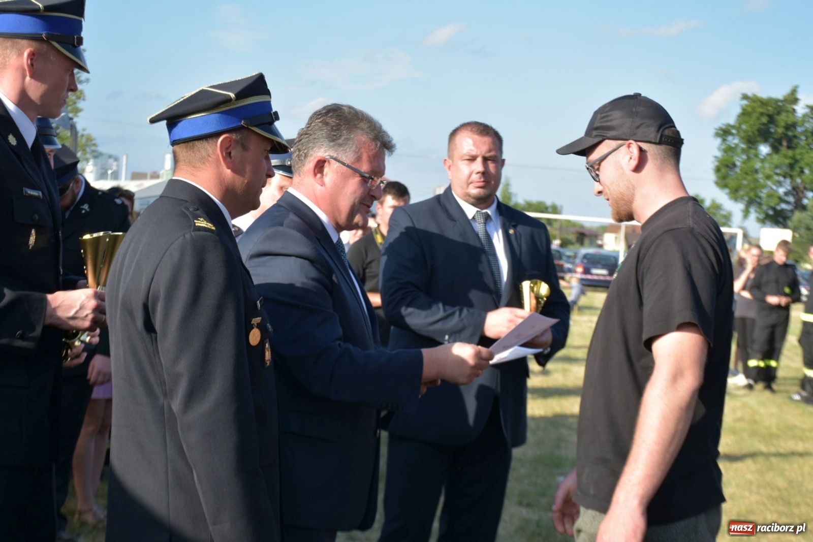 Zdjęcie w galerii na portalu naszraciborz.pl: Bieńkowickie zawody sikawek konnych. Tworków z głównym trofeum [FOTO i WIDEO] wiadomości z regionu