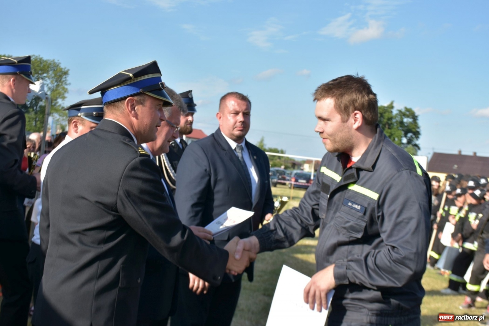 Zdjęcie w galerii na portalu naszraciborz.pl: Bieńkowickie zawody sikawek konnych. Tworków z głównym trofeum [FOTO i WIDEO] wiadomości z regionu