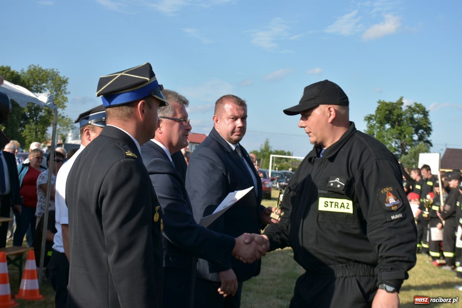 Zdjęcie w galerii na portalu naszraciborz.pl: Bieńkowickie zawody sikawek konnych. Tworków z głównym trofeum [FOTO i WIDEO] wiadomości z regionu