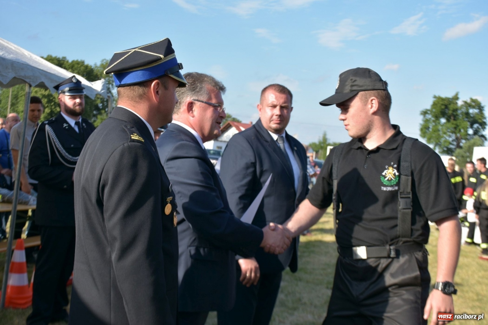 Zdjęcie w galerii na portalu naszraciborz.pl: Bieńkowickie zawody sikawek konnych. Tworków z głównym trofeum [FOTO i WIDEO] wiadomości z regionu