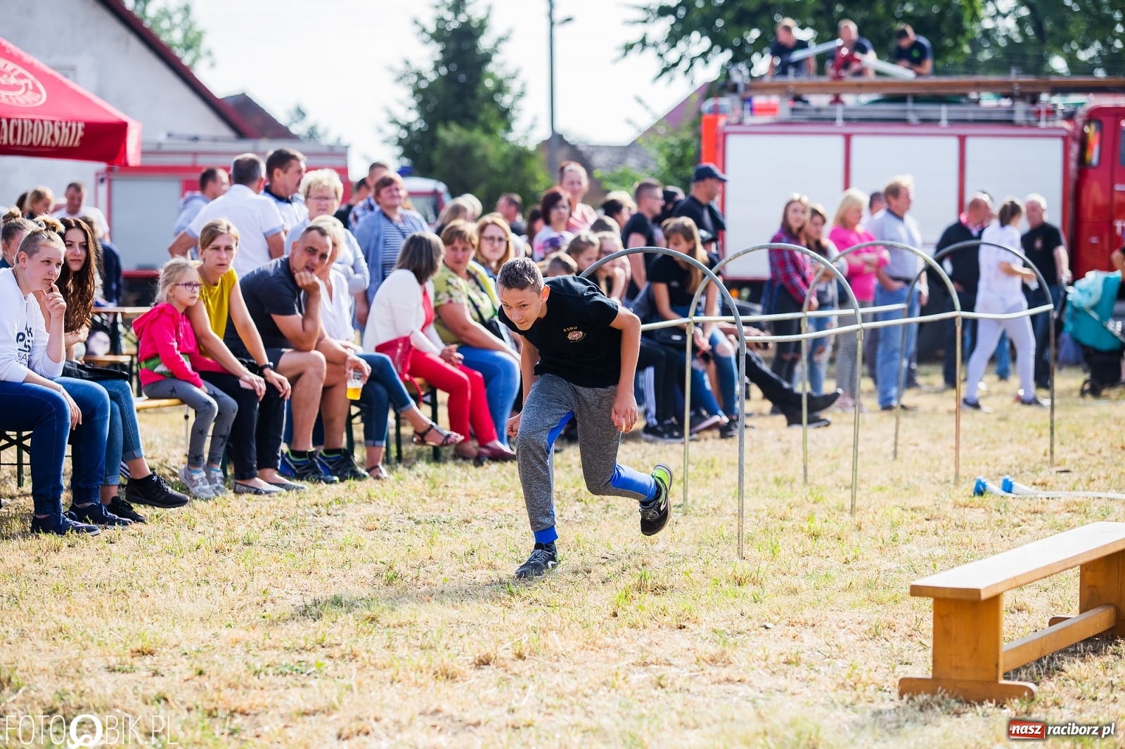 Zdjęcie w galerii na portalu naszraciborz.pl: Zawody strażackie w ramach obchodów 130-lecia OSP Krzanowice wiadomości z regionu