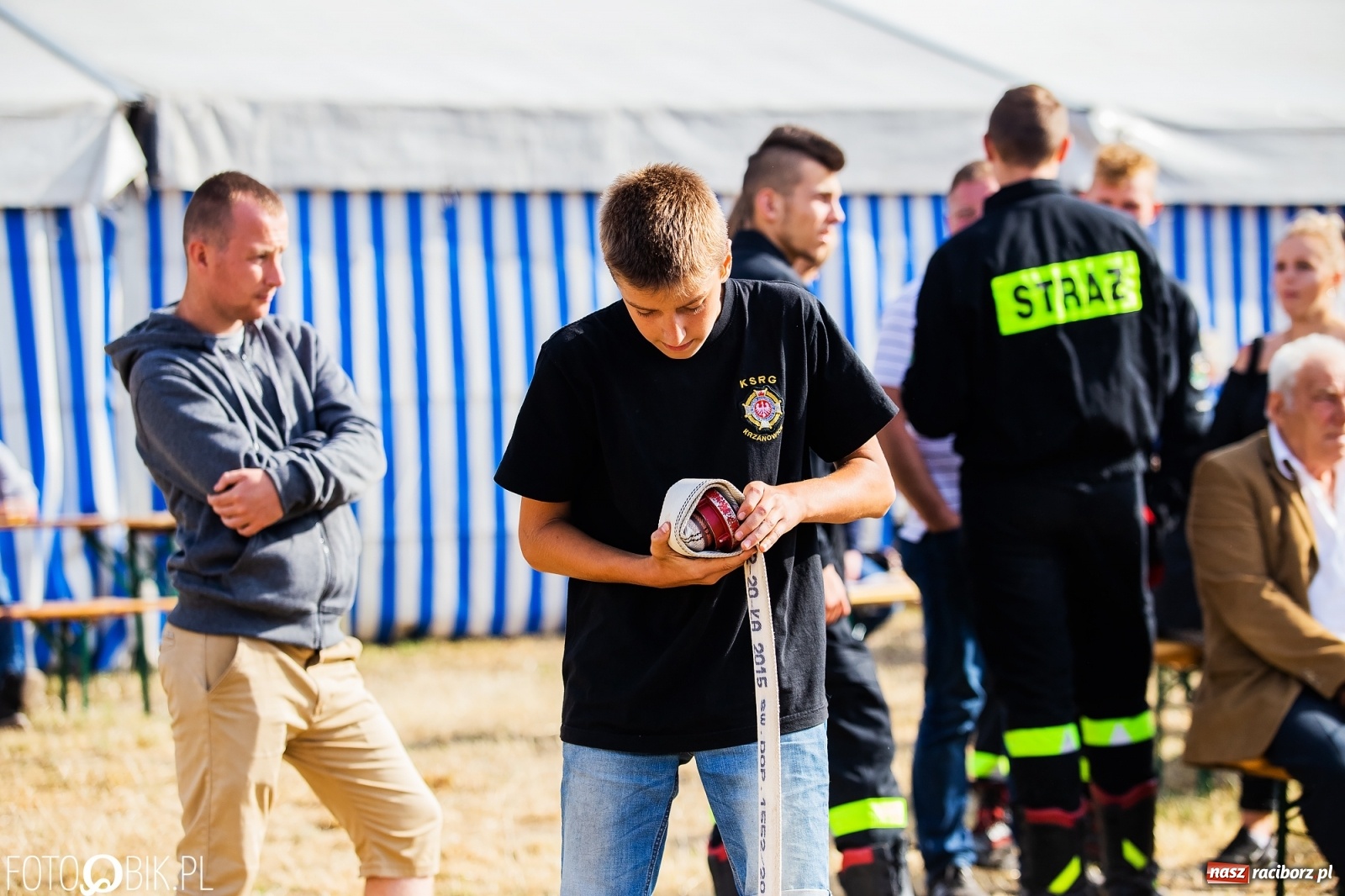 Zdjęcie w galerii na portalu naszraciborz.pl: Zawody strażackie w ramach obchodów 130-lecia OSP Krzanowice wiadomości z regionu