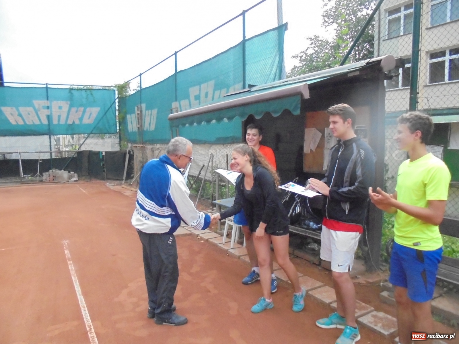Zdjęcie w galerii na portalu naszraciborz.pl: Tenisiści walczyli o puchar prezesa TKKF Rafako wiadomości z regionu