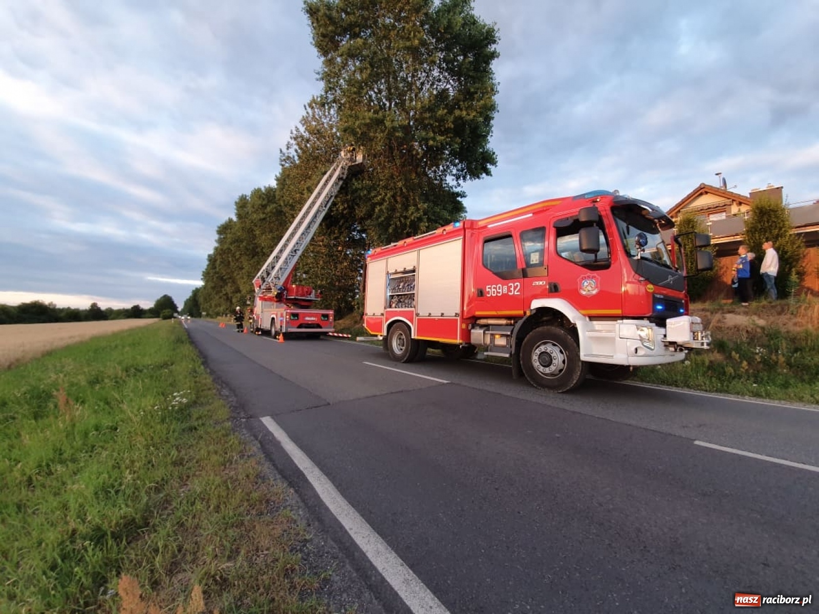 Zdjęcie w galerii na portalu naszraciborz.pl: Czad, zwisająca gałąź i owady. Raport 998 wiadomości z regionu
