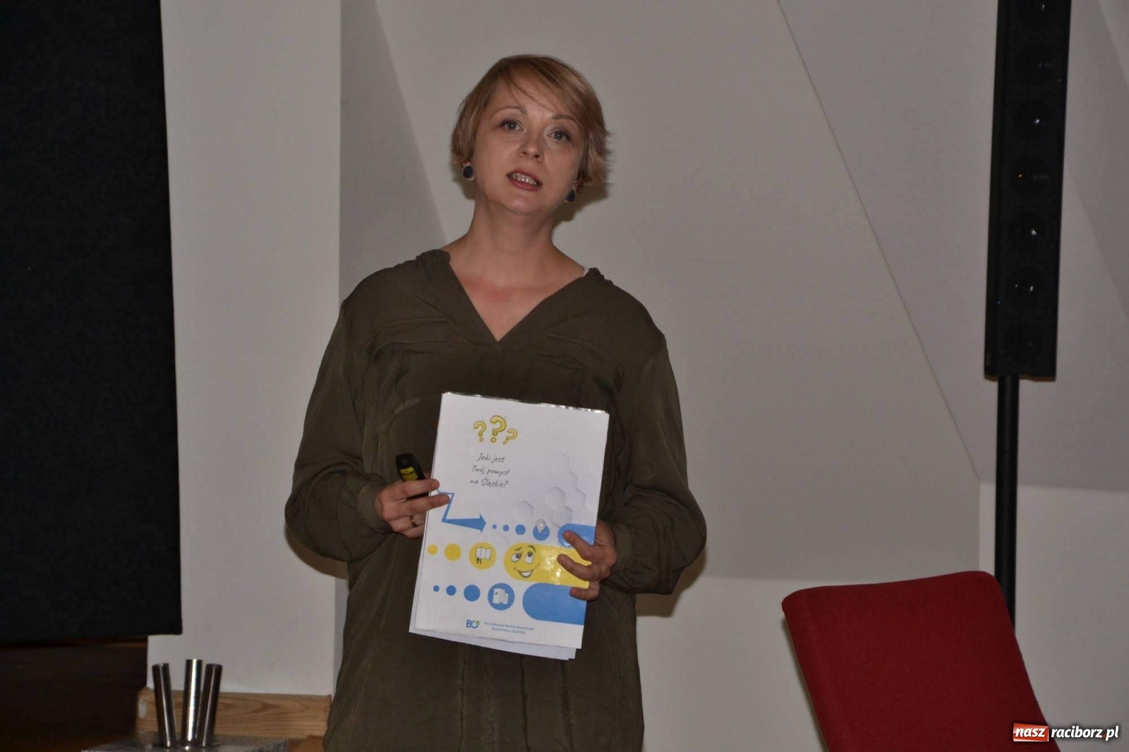 Zdjęcie w galerii na portalu naszraciborz.pl: Na zamku o marszałkowskim budżecie obywatelskim wiadomości z regionu