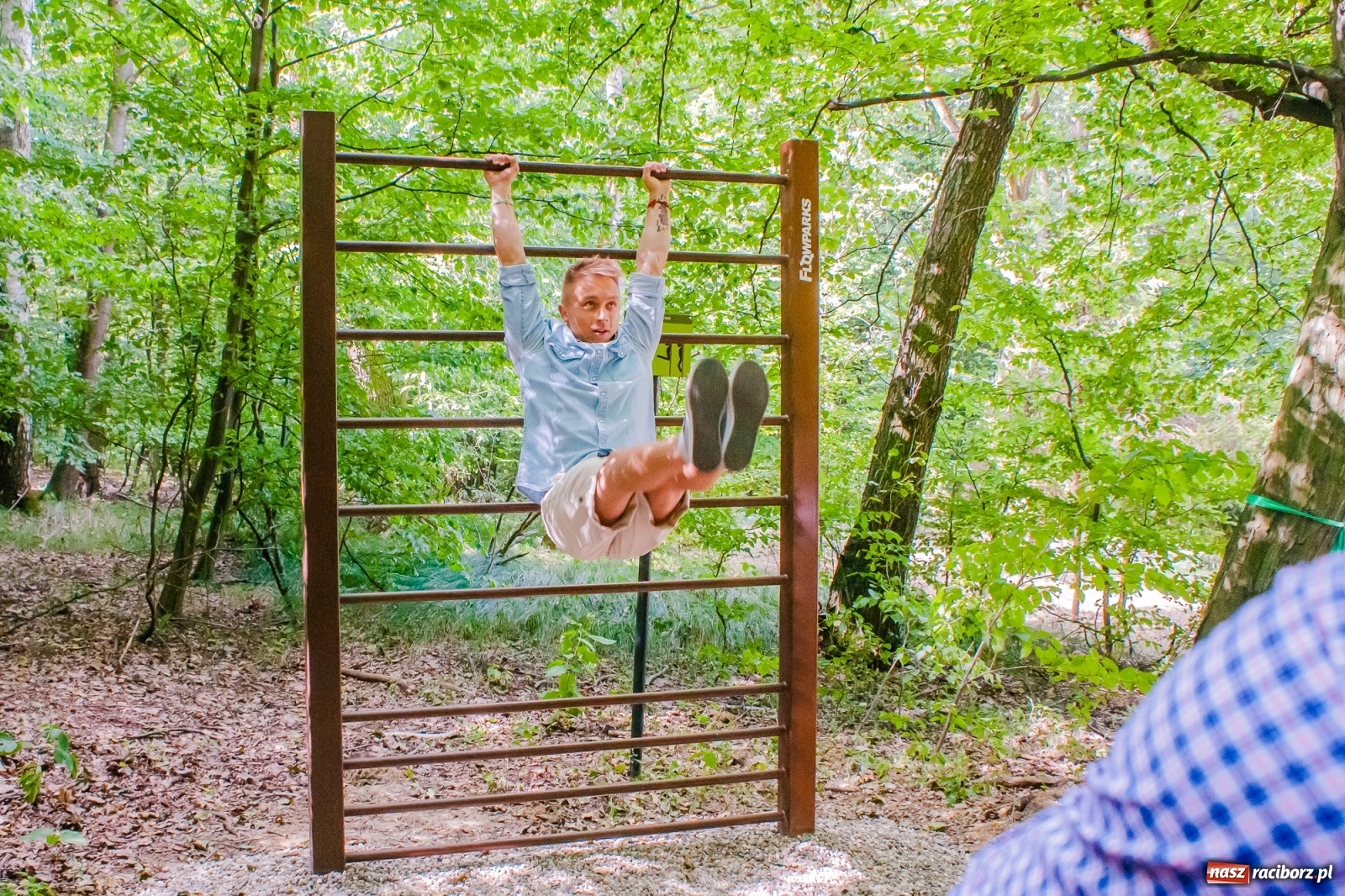Zdjęcie w galerii na portalu naszraciborz.pl: Ścieżka zdrowia w Arboretum po rewitalizacji [FOTO i WIDEO] wiadomości z regionu