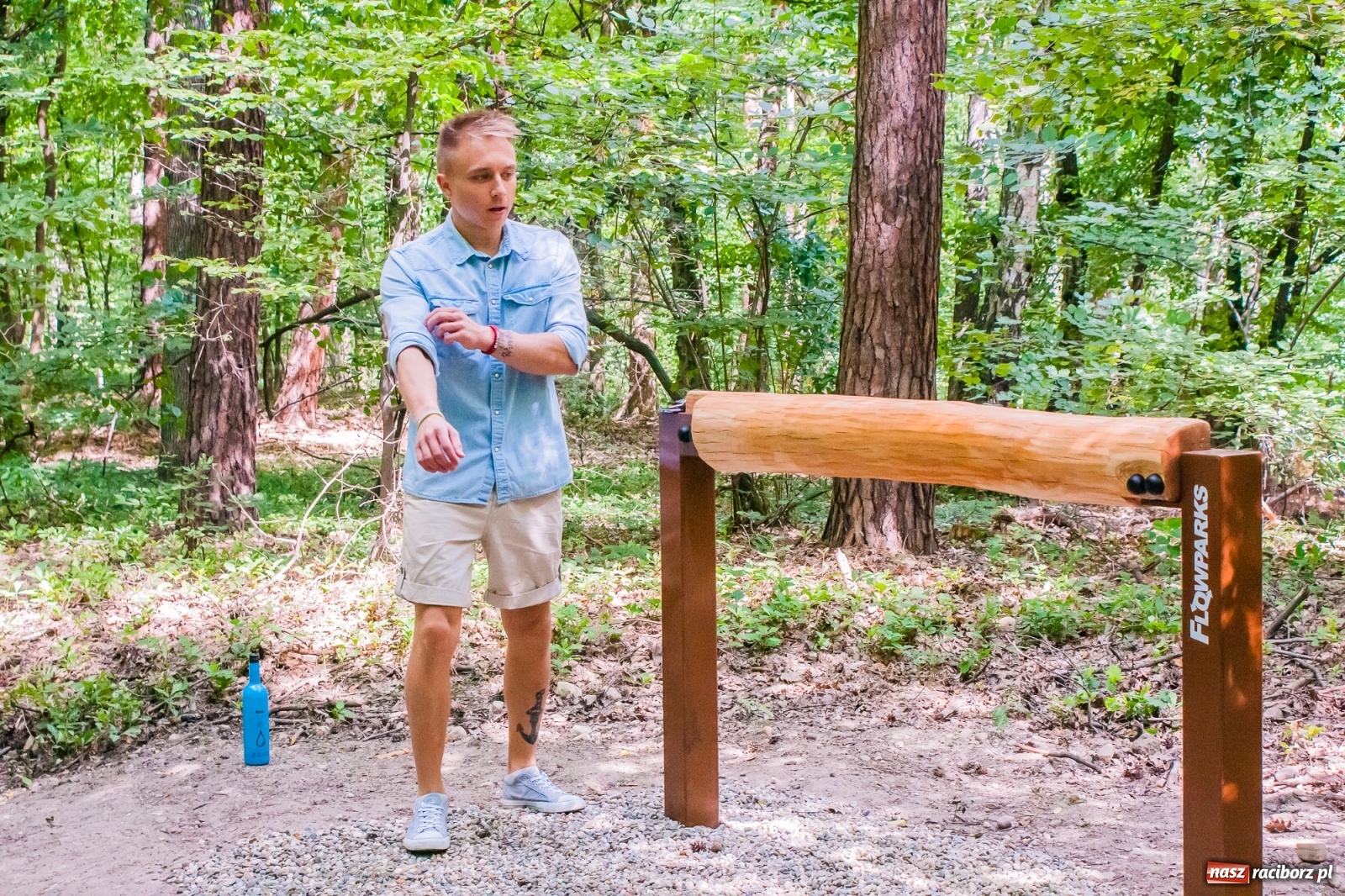 Zdjęcie w galerii na portalu naszraciborz.pl: Ścieżka zdrowia w Arboretum po rewitalizacji [FOTO i WIDEO] wiadomości z regionu