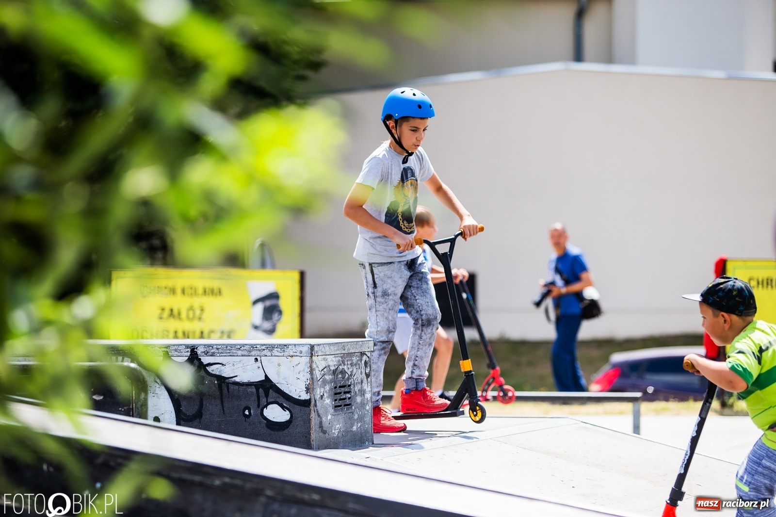 Zdjęcie w galerii na portalu naszraciborz.pl: Warsztaty Extreme City przy Zamkowej wiadomości z regionu