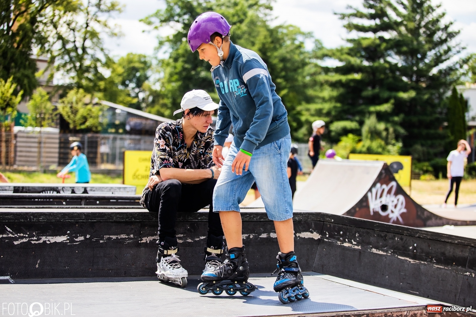 Zdjęcie w galerii na portalu naszraciborz.pl: Warsztaty Extreme City przy Zamkowej wiadomości z regionu