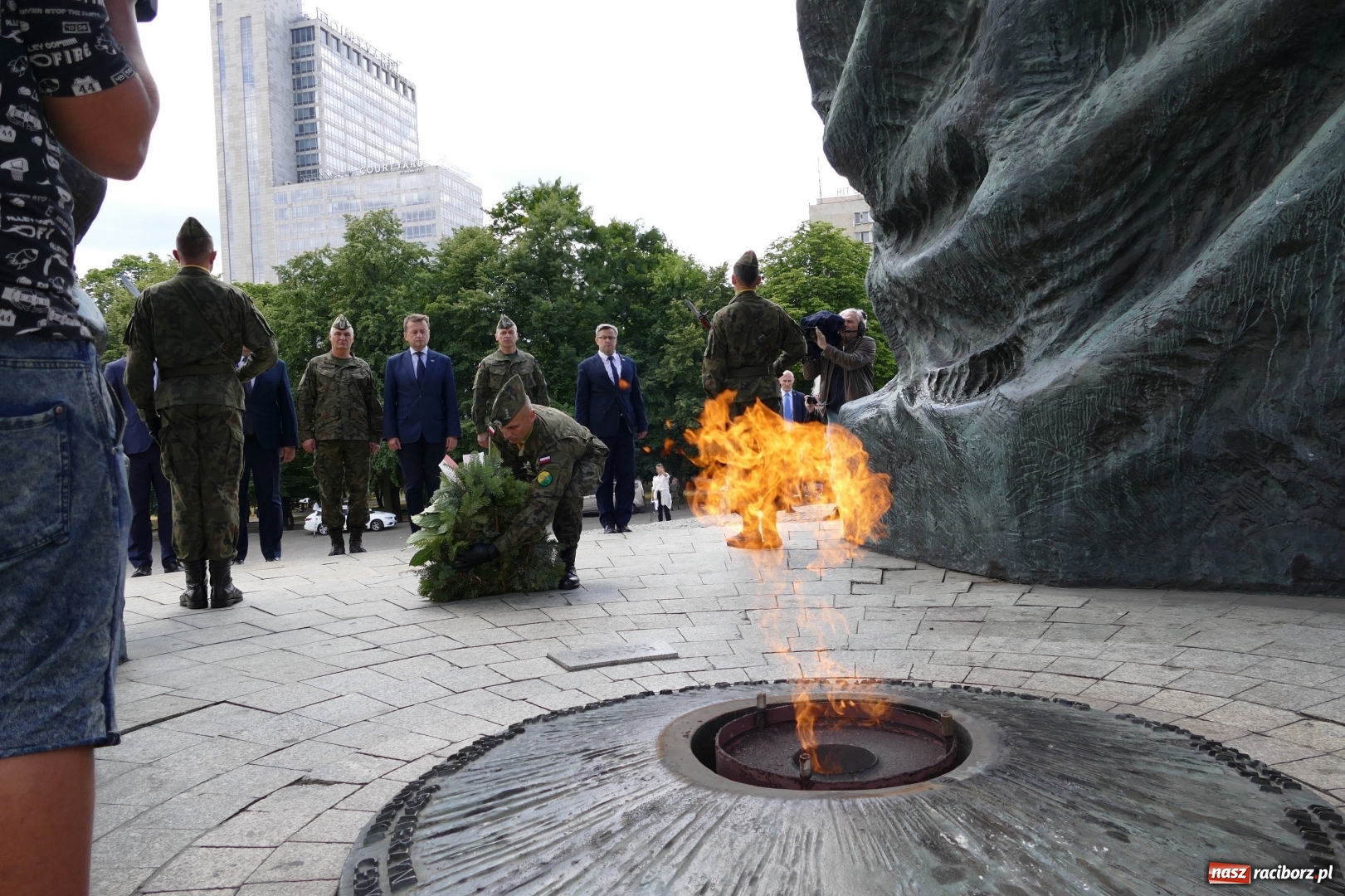 Zdjęcie w galerii na portalu naszraciborz.pl: Defilada Wierni Polsce 15 sierpnia w Katowicach  wiadomości z regionu